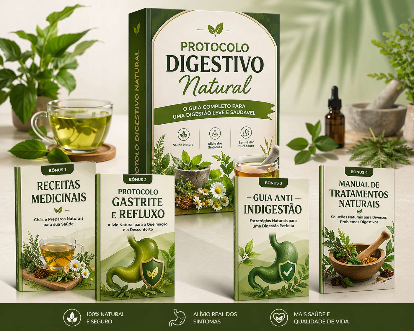Coleção Protocolo Digestivo Natural